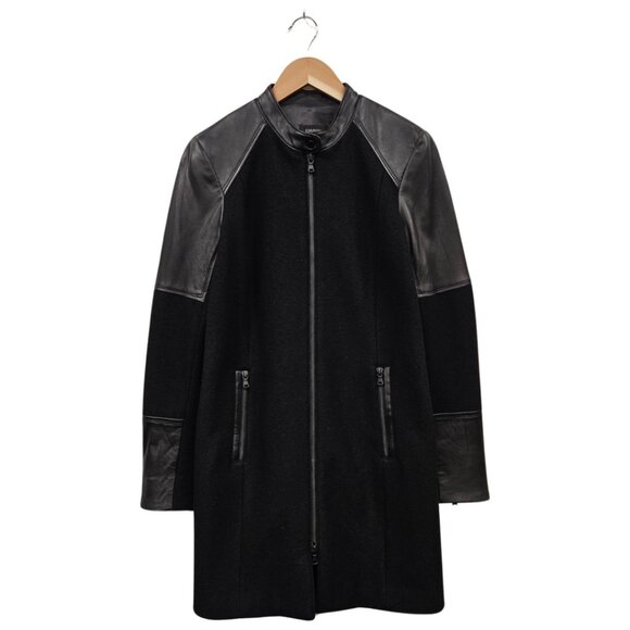 Danier Wool and Leather Jacket (Size: 3XS) - Picture 1 of 5